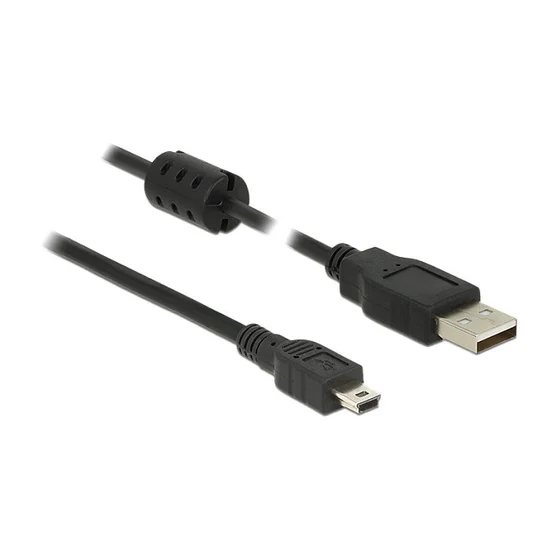 1.5m - USB 2.0-A/USB 2.0 Mini-B 1.5m USB A Mini-USB B Männlich Männlich Schwarz USB Kabel