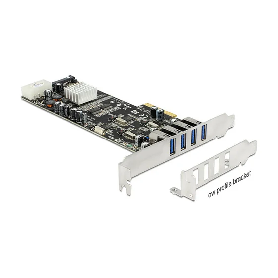 Delock 89365 Eingebaut USB 3.0 Schnittstellenkarte/Adapter