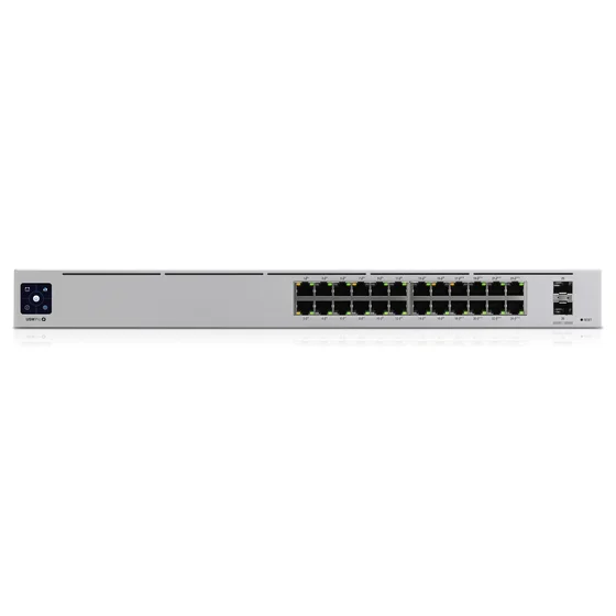 24+2P Ubiquiti UniFi USW-Pro-24-PoE 400W PoE++ M RM