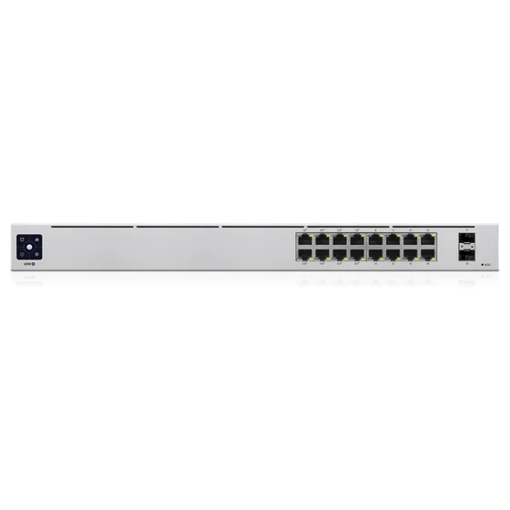 16+2P Ubiquiti UniFi USW-16-PoE 42W PoE+ M RM