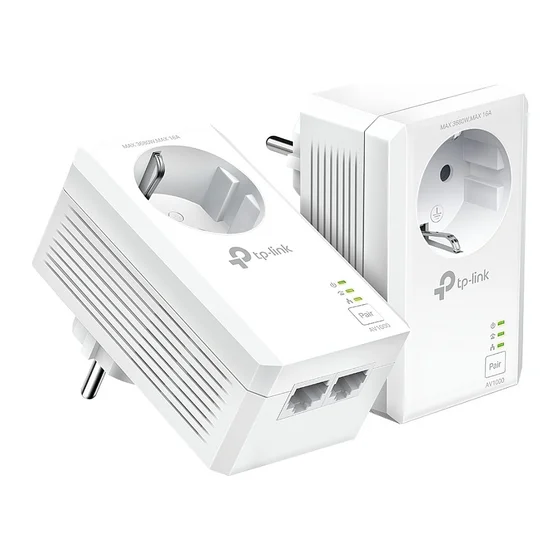 TP-LINK TL-PA7027P KIT - Bridge - Stromnetz (Powerline) 1 Gbps - 2-Port - Kabellos