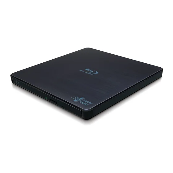 Externer BluRay-Brenner HLDS BP55EB40 Slim USB black