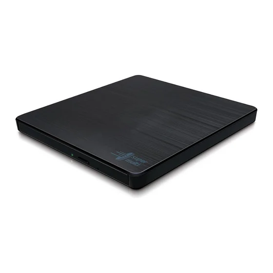 Externer DVD-Brenner HLDS GP60NB60 Slim USB black