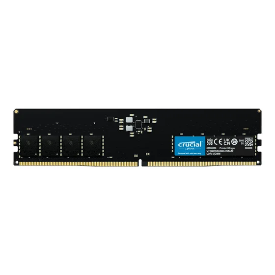 4800 16GB Micron Crucial CL40 UDIMM