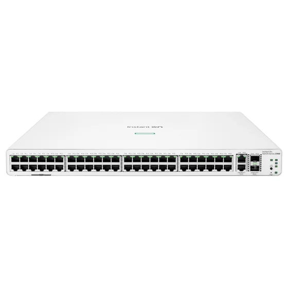 48+4P HP Enterprise Aruba Instant On 1960 RM 48G 2SFP+ 2XGT Switch