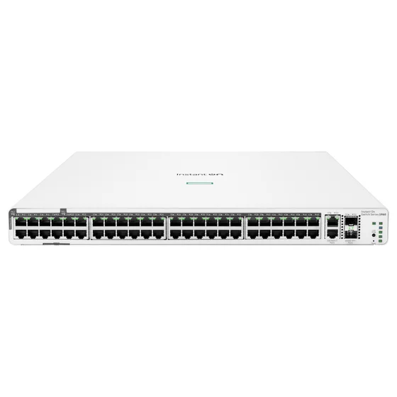 48+4P HP Enterprise Aruba Instant On 1960 RM M 48G 2SFP+ 2XGT PoE (600W) Switch