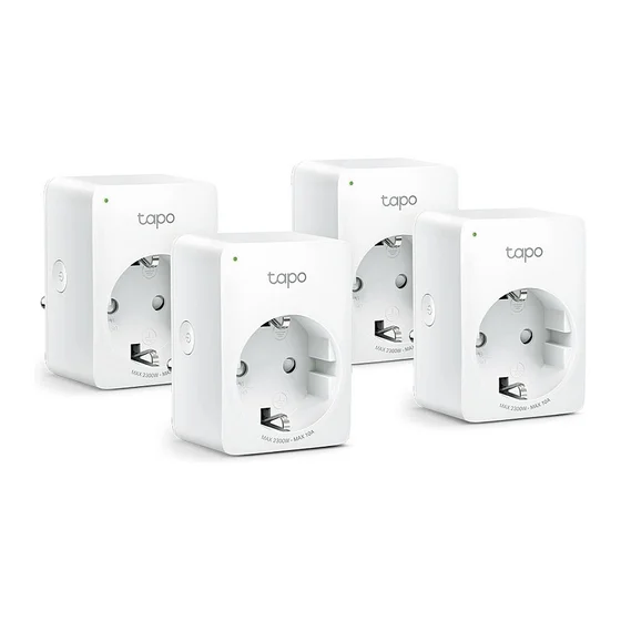Steckdose TP-LINK Tapo P100 V1.2 (4-Pack) - Smart-Stecker - WLAN