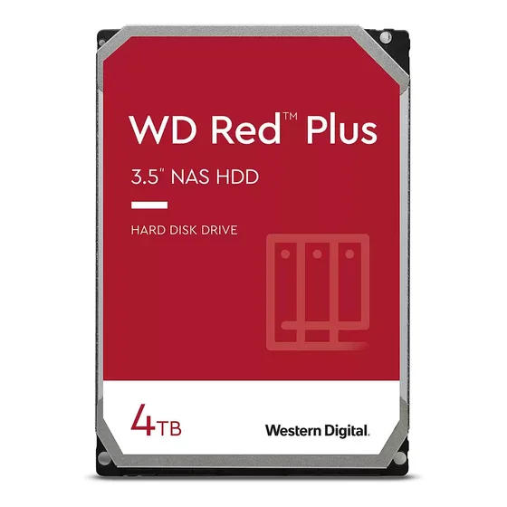 4TB WD WD40EFPX Red Plus 5400RPM 256MB