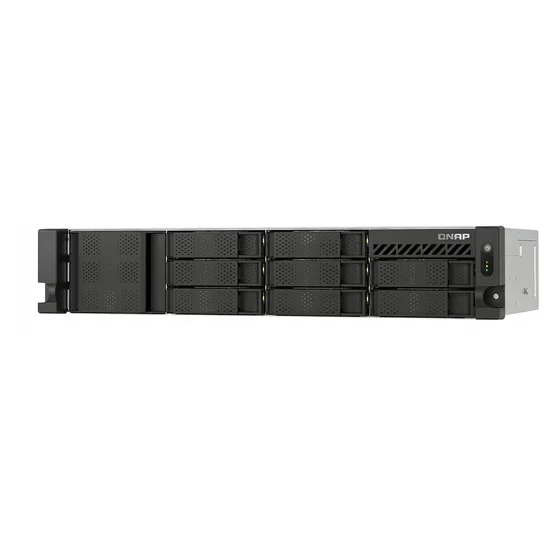 NAS QNAP TS-855eU-8G 8-bay short depth rackmount NAS Intel Atom C5125 8C 2.8GHz 8GB RAM 2x2.5GbE 2xM.2 2280 2xPCIe Gen3 PSU