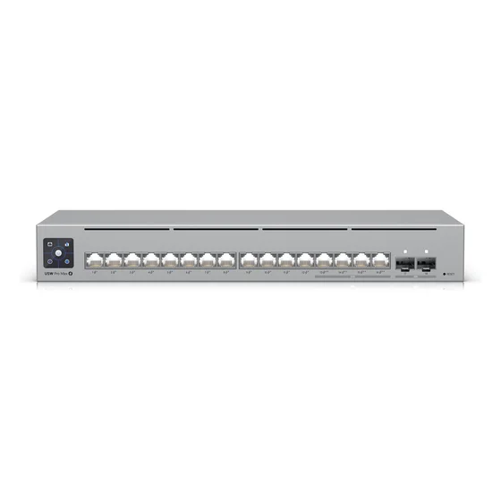 16+2P Ubiquiti UniFi USW-Pro-Max-16-POE 180W M RM POE++