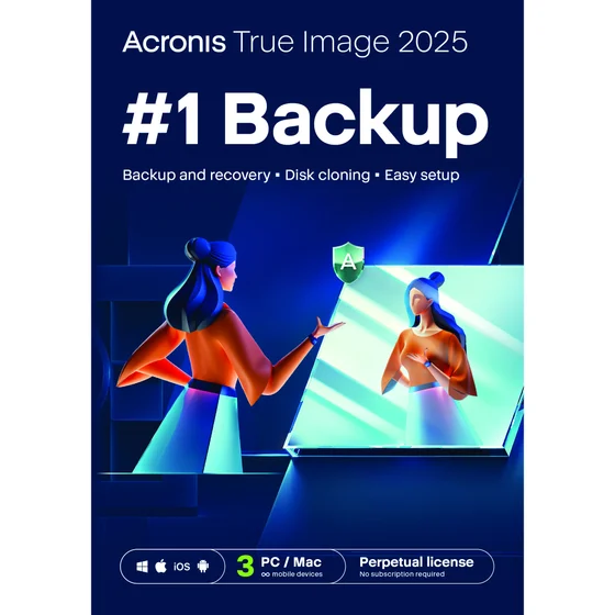 Acronis True Image 2025 - 3 Computers - perpetual - ESD-Download