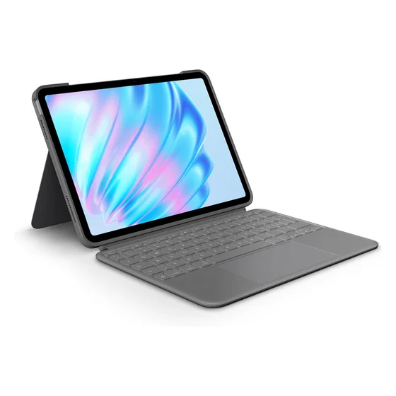Logitech Combo Touch Tastatur Trackpad Apple iPad Air 11-13'' Oxford Gray