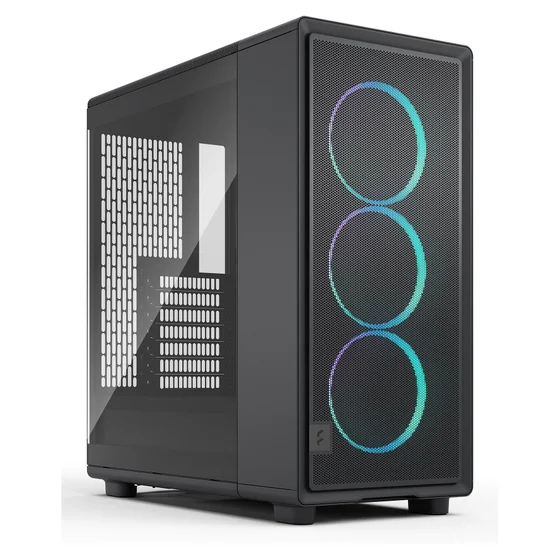 Midi Fractal Epoch Black TG RGB Light tint