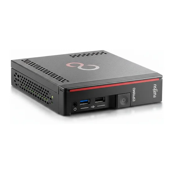 PC Fujitsu Esprimo G558 i5-9500T / 8GB DDR4 / 256 GB SSD / Win 11 Pro / Mini