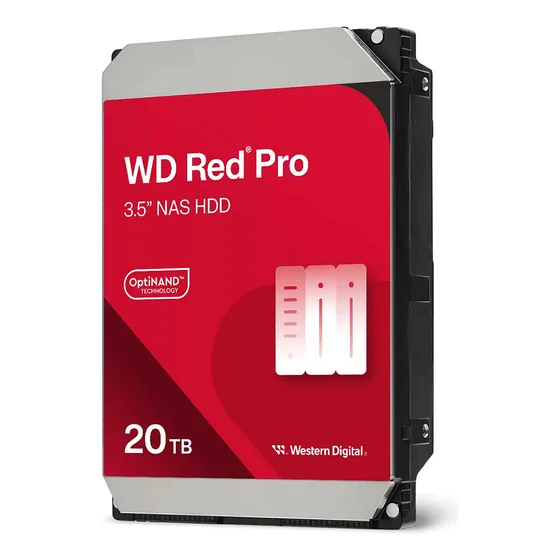 20TB WD202KFGX WD Red Pro 7200RPM 512MB