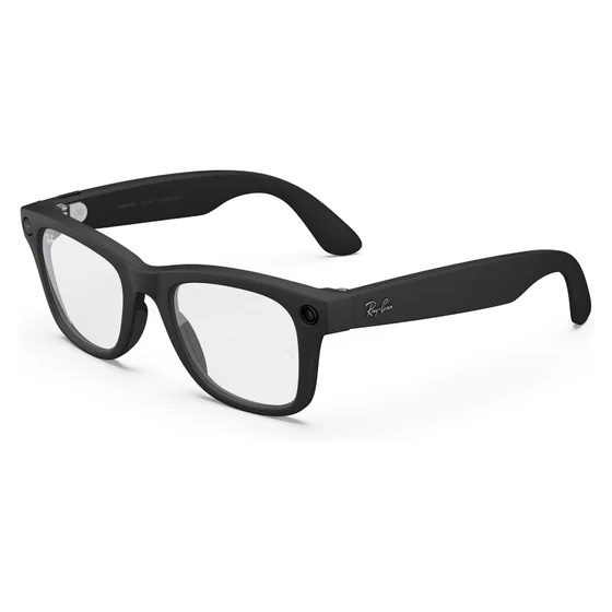 META Ray-Ban Wayfarer Gen2, Schwarz matt, Klar AI Glasses