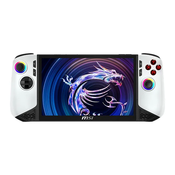 MSI Claw 8 AI+ A2VM-091 Polar Tempest Edition Handheld U7 258V 32GB/2TB SSD Win11