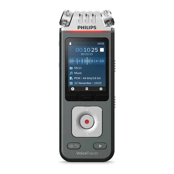 Philips DVT8115 Digital Voice Tracer
