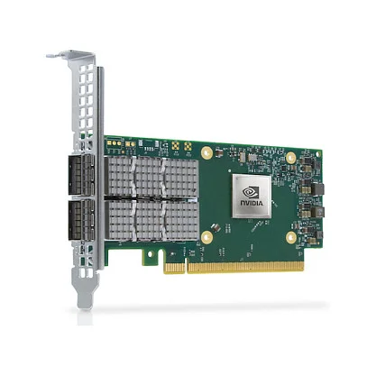 NVIDIA ConnectX-6 Dx EN - Crypto deaktiviert mit Secure Boot - Netzwerkadapter - PCIe 4.0 x16 - 100 Gigabit QSFP56 x 2