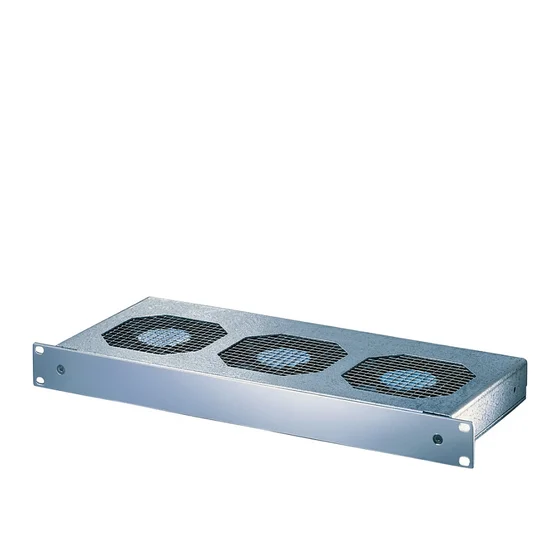 SCHROFF 19" Umlfter, 3 Ventilatoren, 1 HE - UMLUEFTER 19"O.SCH. 24V