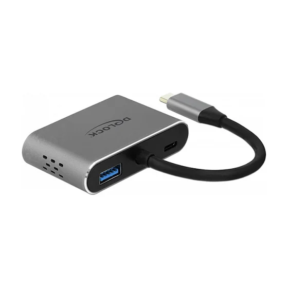 Delock USB Type-C™ Adapter zu HDMI und VGA mit USB 3.2 Port und PD