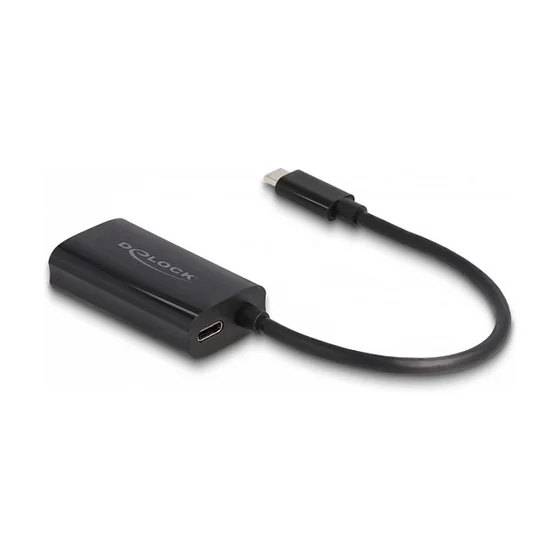 Delock USB Type-C™ Adapter zu Gigabit LAN mit Power Delivery 100 Watt