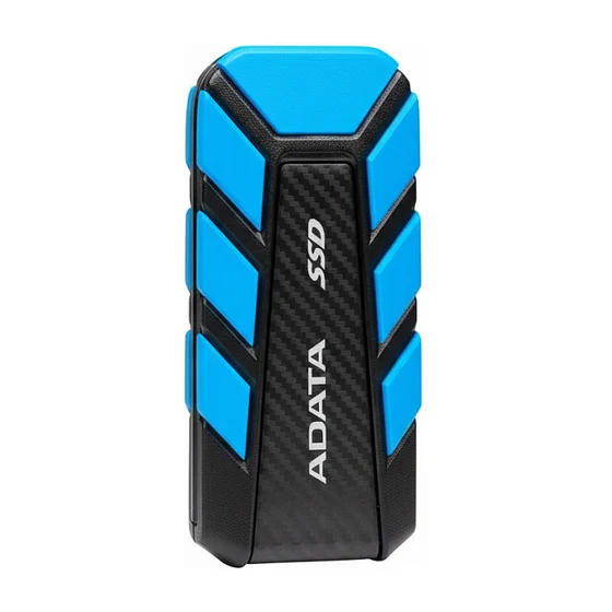 1TB ADATA External SSD SD820 (schwarz/blau, USB-C 3.2 Gen 2 (10 Gbit/s))