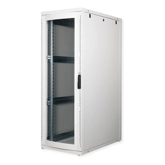 ROLINE 19-Zoll Serverschrank Pro 36 HE, 600x1000 BxT grau Plexiglas