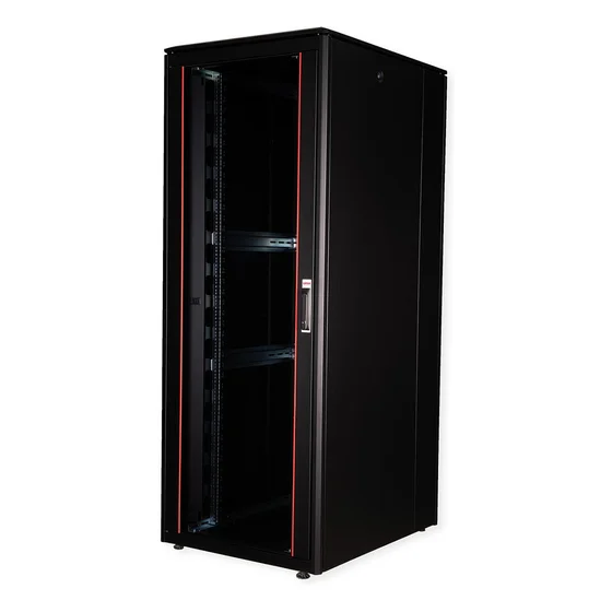 ROLINE 19-Zoll Netzwerkschrank Pro 42 HE, 800x1000 BxT Glastr schwarz