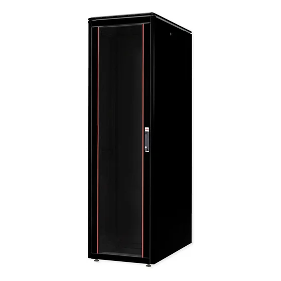 ROLINE 19-Zoll Netzwerkschrank Pro 47 HE, 600x1000 BxT Glastr schwarz