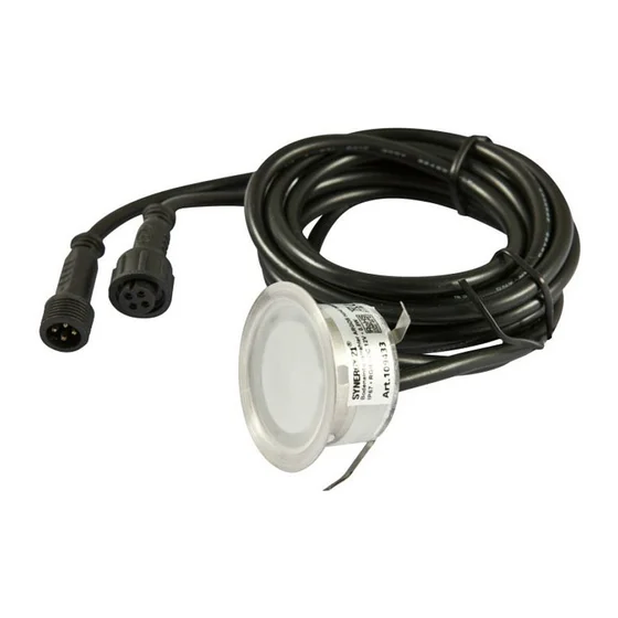 Synergy 21 LED Bodeneinbaustrahler ARGOS rund minimax IP67 RGB V2