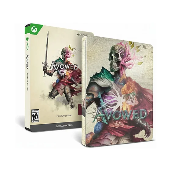 Microsoft XBOX Game Avowed Premium Edition Steelbook Retail (P)