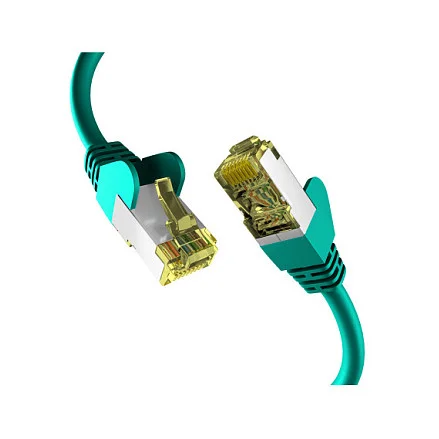 EFB CAT6a GRÜN 0.50m Patchkabel S/FTP PIMF