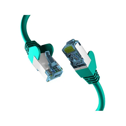 EFB RJ45 Patchkabel mit Cat7 Rohkabel 1.00m grün