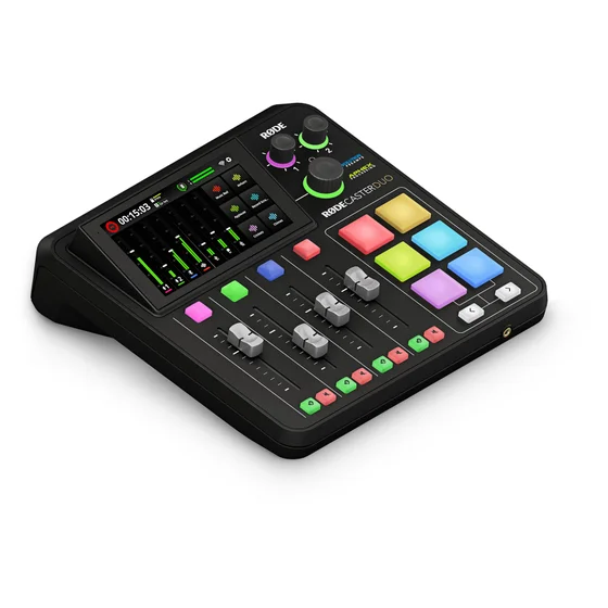 Rode Microphones RDECaster Duo (schwarz, WLAN, Bluetooth, USB-C)