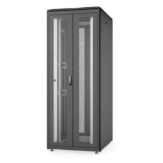 DIGITUS DN-31128-B 42U Netzwerkschrank Unique 2053x800x1000mm doppelfl. perf. Tren schwarz