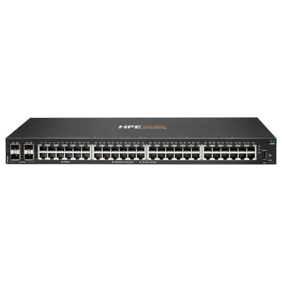 HPE Aruba Networking CX 6000 48p 10M/100M/1G 4p SFP 1G Switch EU