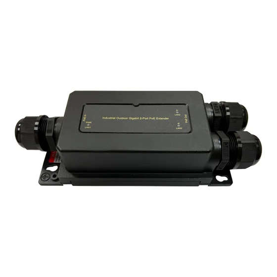 1x Industrial POR-1322 IP67 PoE BT extender/repeate
