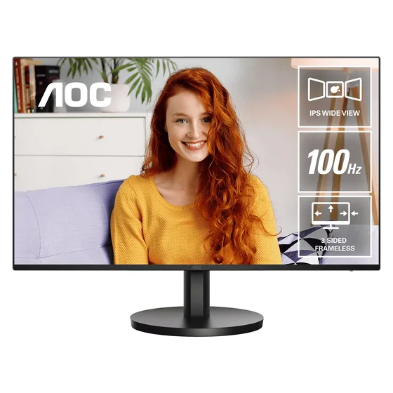 AOC 60.5cm (23.8") 24B3HA2 16:09 HDMI IPS black Speaker retail