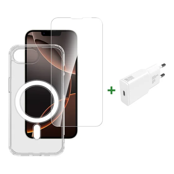 4smarts 3in1 Premium Starter Set fr Apple iPhone 16e