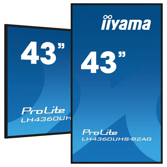 IIYAMA 108.0cm(42.5") LH4360UHS-B2AG 16:9 3xHDMI+2xUSB VA
