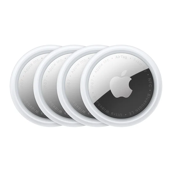 Airtag 4 Pack - White