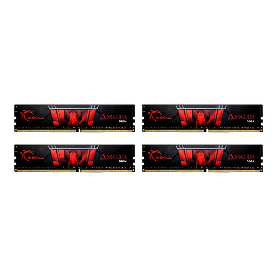 64GB PC 3200 CL16 G.Skill KIT (4x16GB) 64GIS Aegis