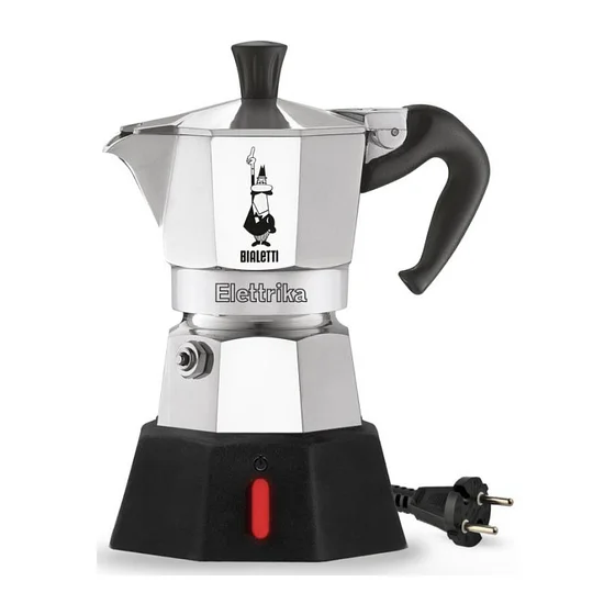 Bialetti Mokka-Elettrika Kanne 6 Tassen Passion Red