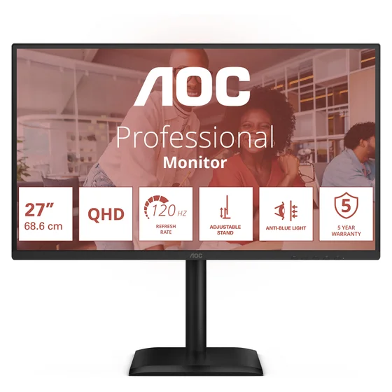 AOC 68,6cm (27") Q27E4U 16:09 HDMI+DP+USB black