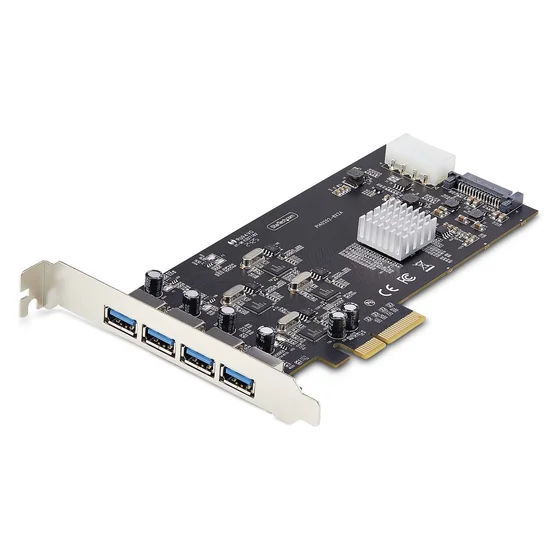 4-PORT USB-A PCIE CARD 5GBPS
