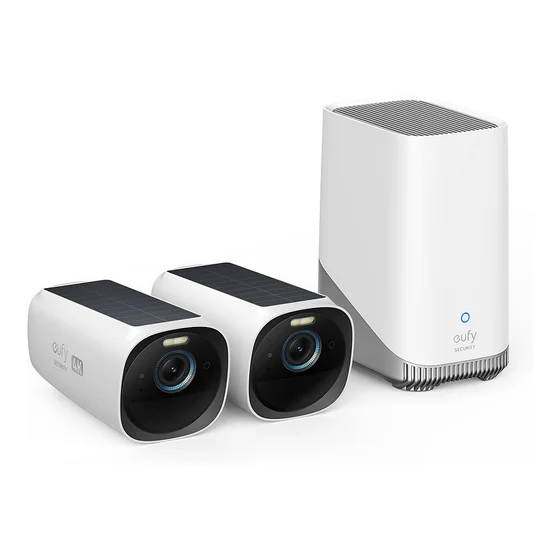 eufyCam 3 Überwachungskamera 4K 2+1 Solar Outdoor lokaler Speicher + 1TB SSD