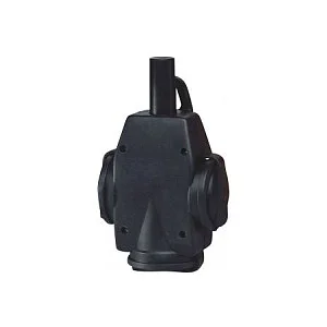 ABL 1473190 3 fach Gummi Hängekupplung sw