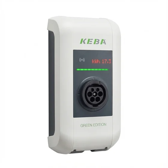 Keba KC-P30-ES240022-M0R-GE c-series EN Type2 Socket 22kW-RFID-MID - GREEN EDITI
