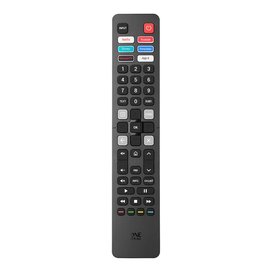 One for All Hisense 2.0 Ersatzfernbedienung URC 4916